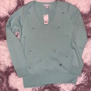 Teal Sweater